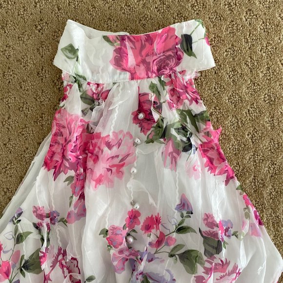 2/$16 SHEIN Floral Halter Dress - Size S (NWOT) - Picture 2 of 4